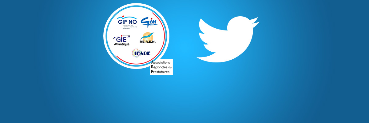 Nouveau compte Twitter des associations régionales de prestataires (ARP)