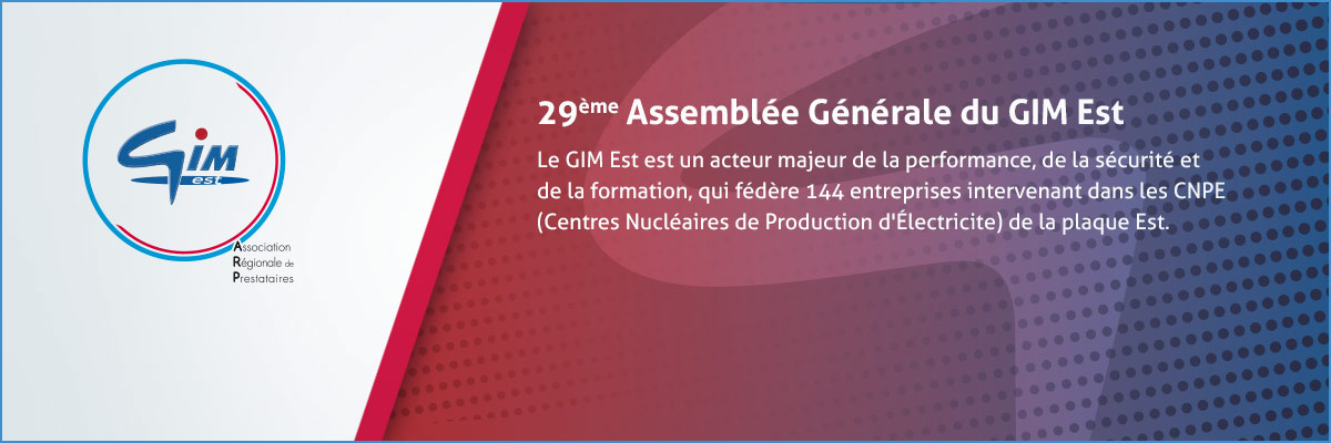 29ème Assemblée Générale du GIM Est 2021