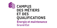 Logo Campus des métiers et des qualifications Énergies et maintenance Lorraine