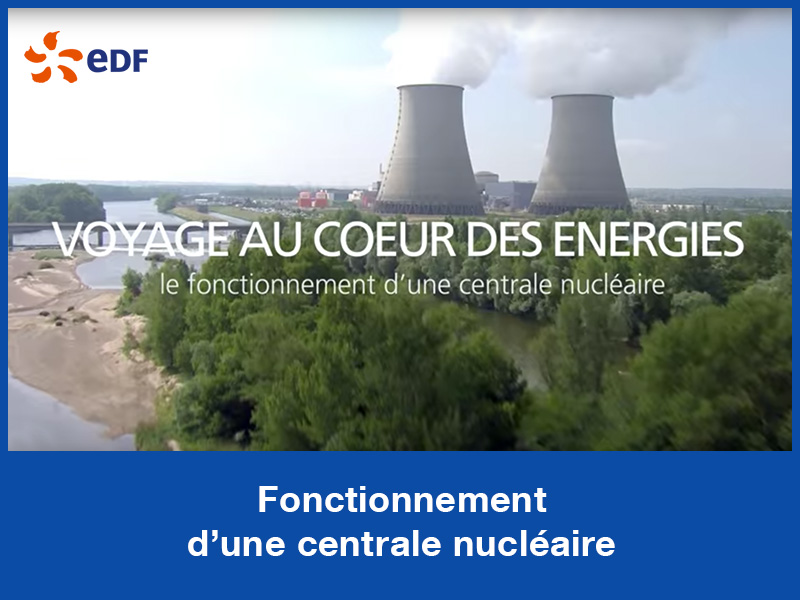 Vidéo EDF - Fonctionnement d'une centrale nucléaire